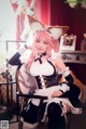 黄濑凉兔_兔半仙 Cosplay fate玉藻前女仆ver