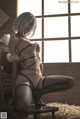 蠢沫沫 Cosplay 2B 圣诞 Christmas P59 No.405a29